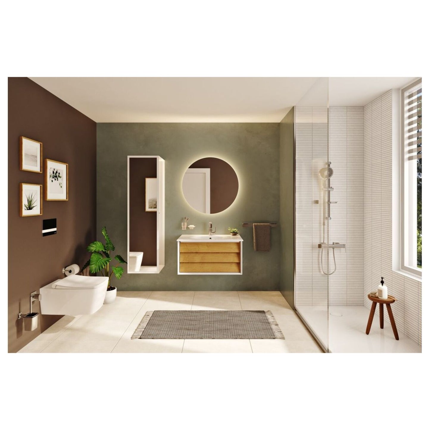 Vitra Leaf 90mm 90mm Waste Set 90mmX90mm
