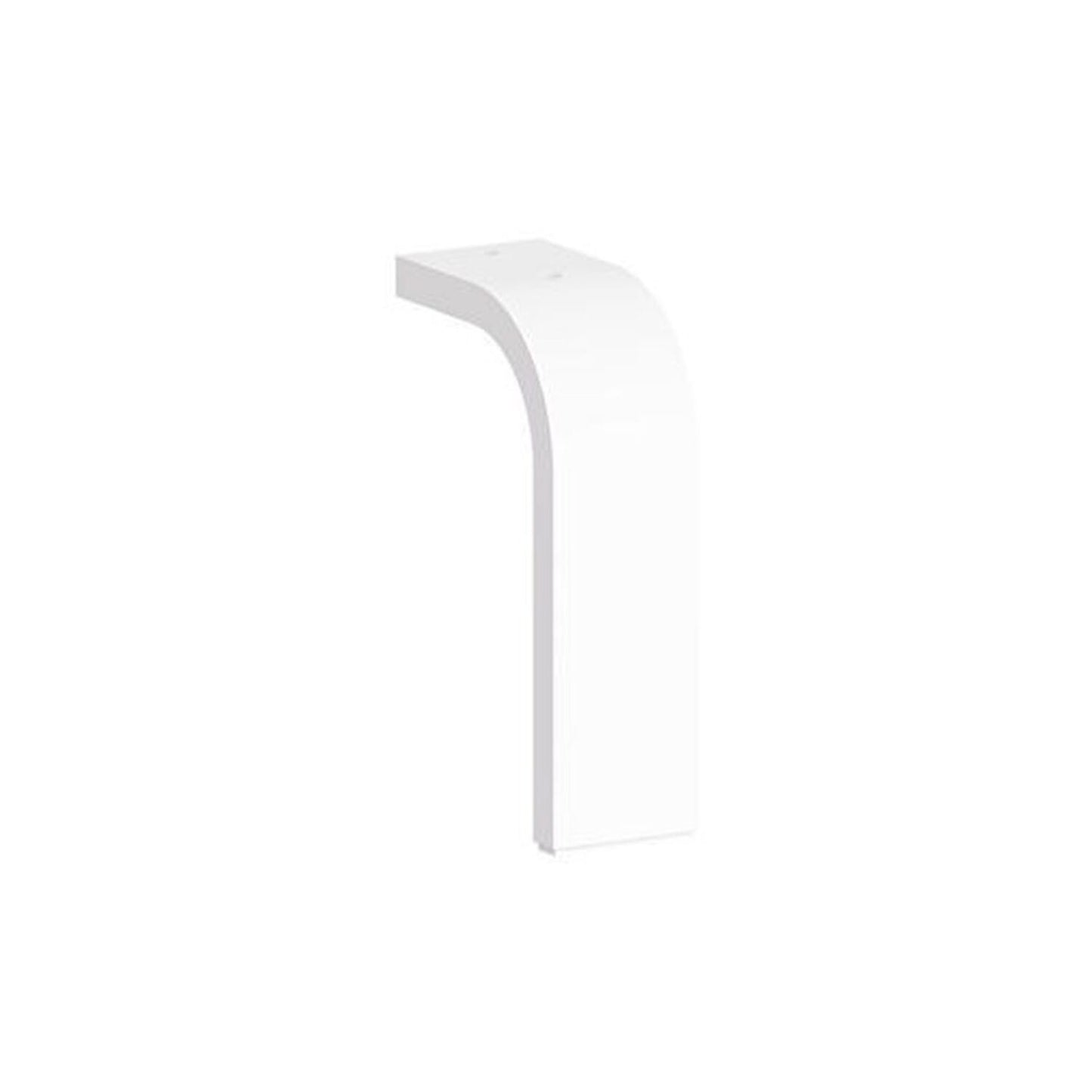VitrA Root Flat Leg Set for 2/4 Drawer Units - Matt White
