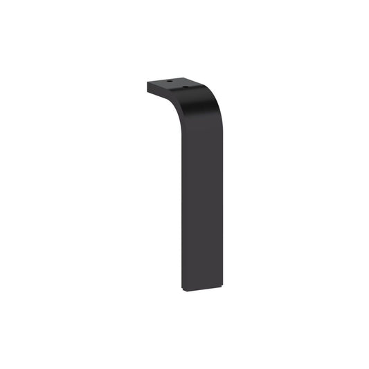 VitrA Root Flat Leg Set for 2/4 Drawer Units - Matt Black