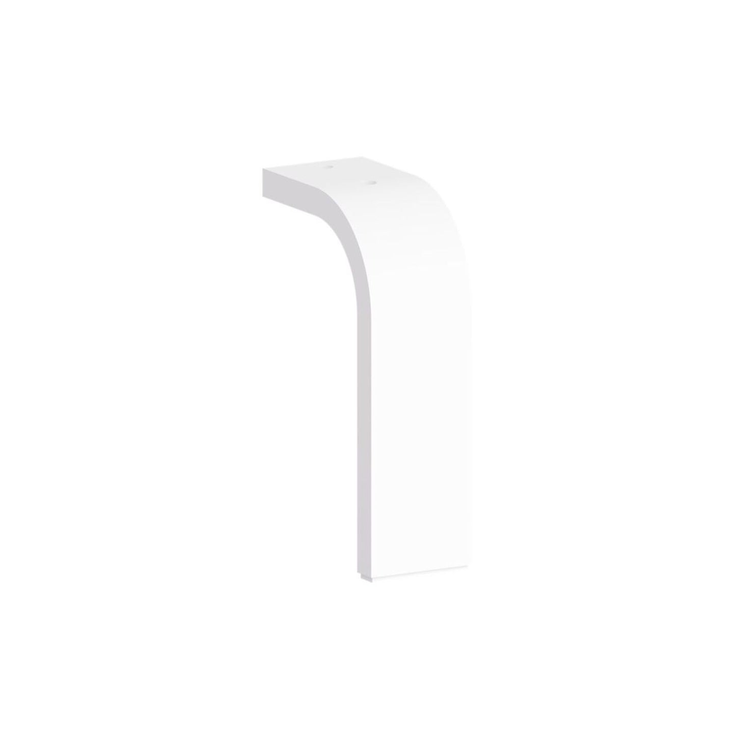 VitrA Root Flat Leg Set for 3 Drawer Units - Matt White