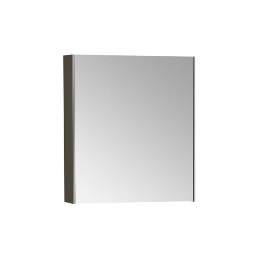 VitrA Mirrored Cabinet 620X695mm - Brushed Chrome