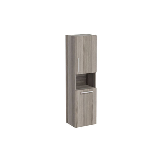 VitrA Root Flat 40cm 2 Door Semi-Tall Unit w/Laundry Basket (RH Hinge) - Cordoba