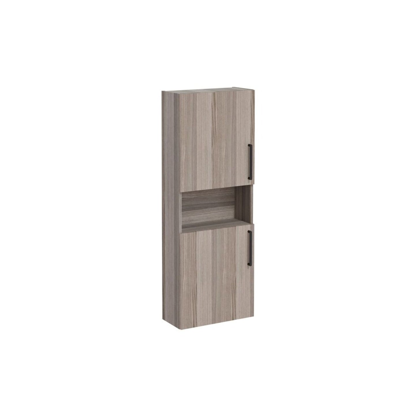 VitrA Root Flat 55cm 2 Door Semi-Tall Unit (LH Hinge) - Cordoba