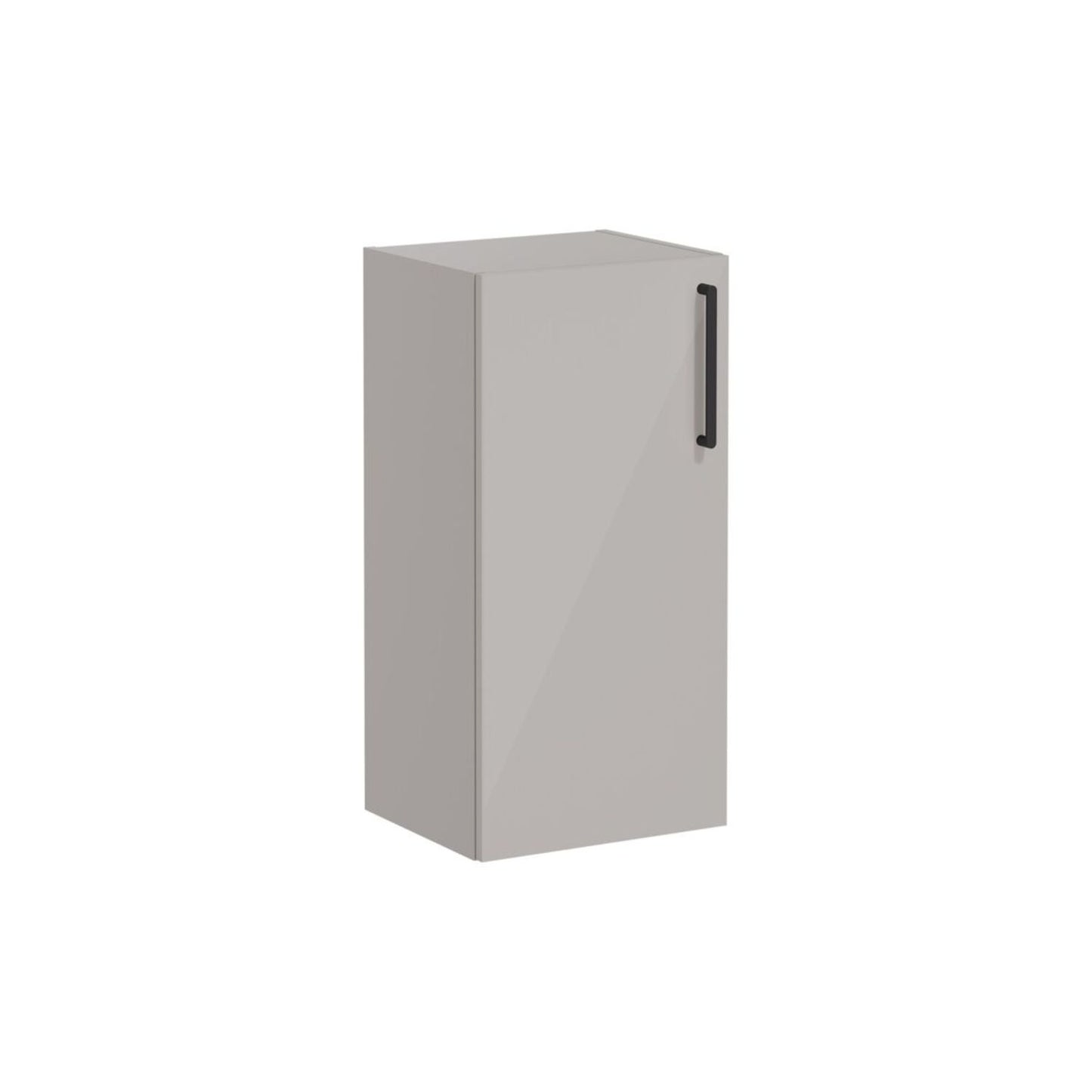 VitrA Root Flat 40cm 1 Door Lower/Base Unit (LH Hinge) - Bright Sahara Beige