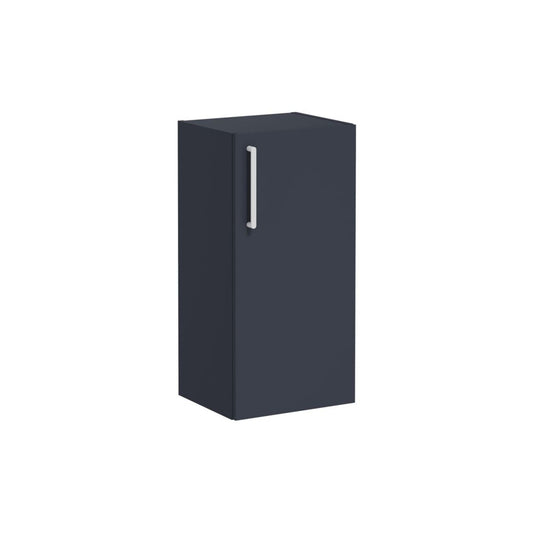 VitrA Root Flat 40cm 1 Door Lower/Base Unit (RH Hinge) - Matt Dark Blue