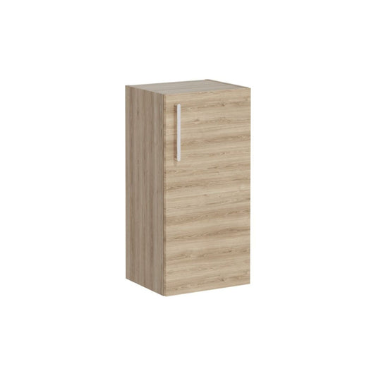 VitrA Root Flat 40cm 1 Door Lower/Base Unit (RH Hinge) - Natural Oak