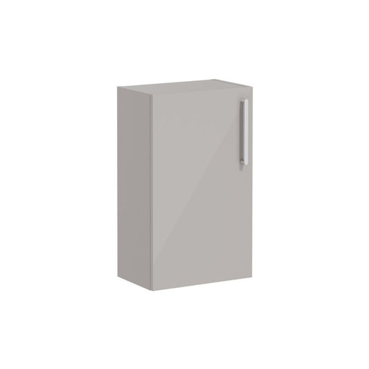 VitrA Root Flat 40cm 1 Door Slim Lower/Base Unit (LH Hinge) - Bright Sahara Beige
