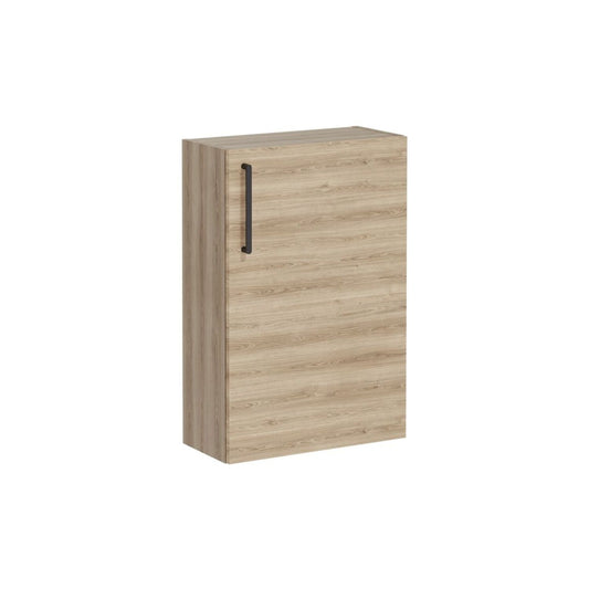 VitrA Root Flat 55cm 1 Door Slim Lower/Base Unit (RH Hinge) - Natural Oak