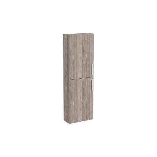 VitrA Root Flat 55cm 2 Door Slim Tall Unit (LH Hinge) - Cordoba