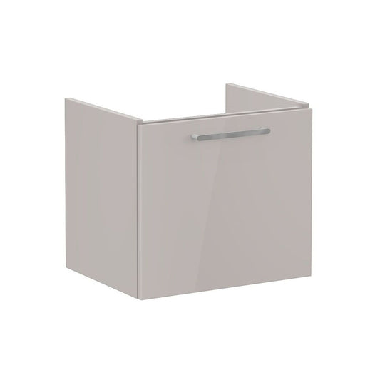 VitrA Root Flat 60cm 1 Drawer Washbasin Unit - Bright Sahara Beige