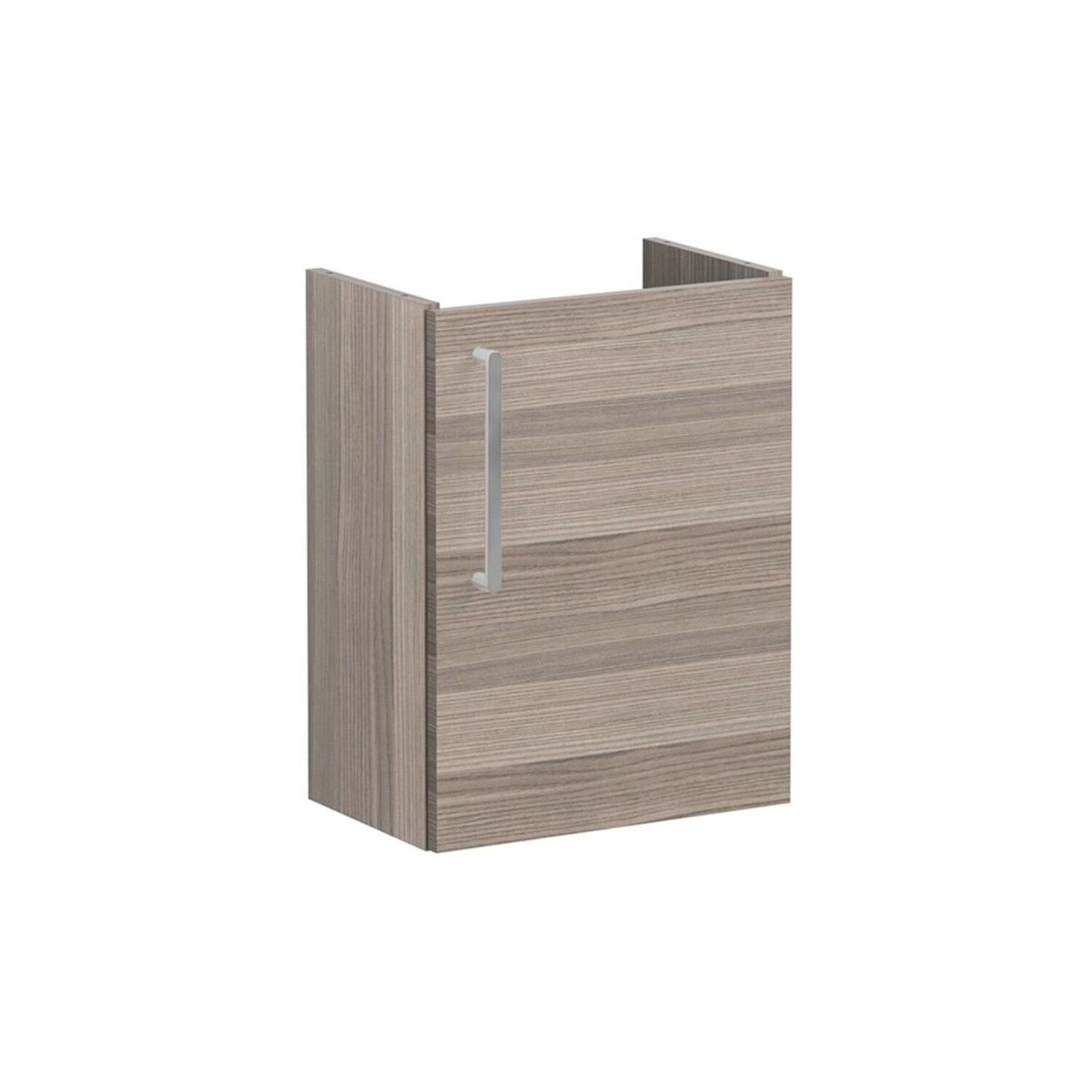 VitrA Root Flat 40cm 1 Door Wall Hung Slim Washbasin Unit (RH Hinge) - Cordoba