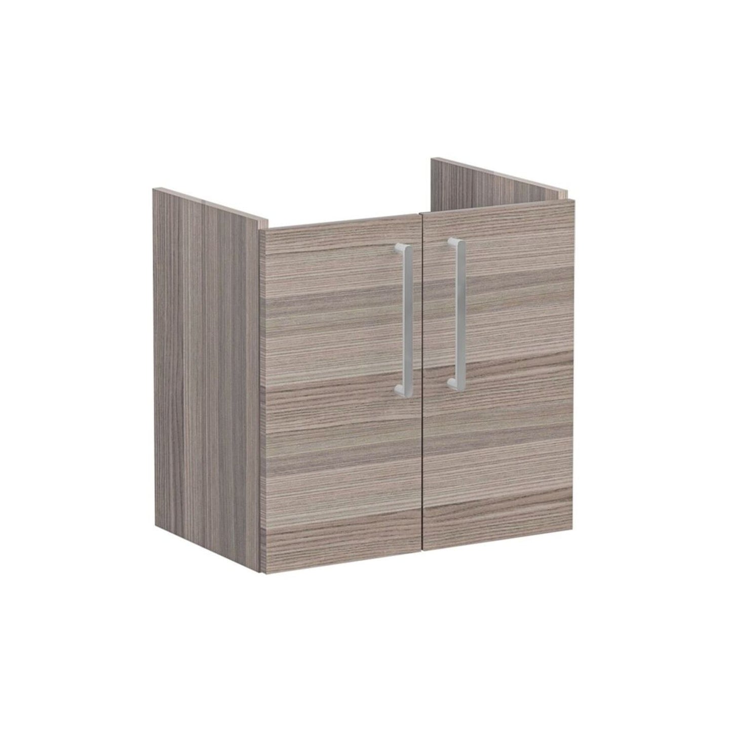 VitrA Root Flat 60cm 2 Door Wall Hung Slim Washbasin Unit - Cordoba