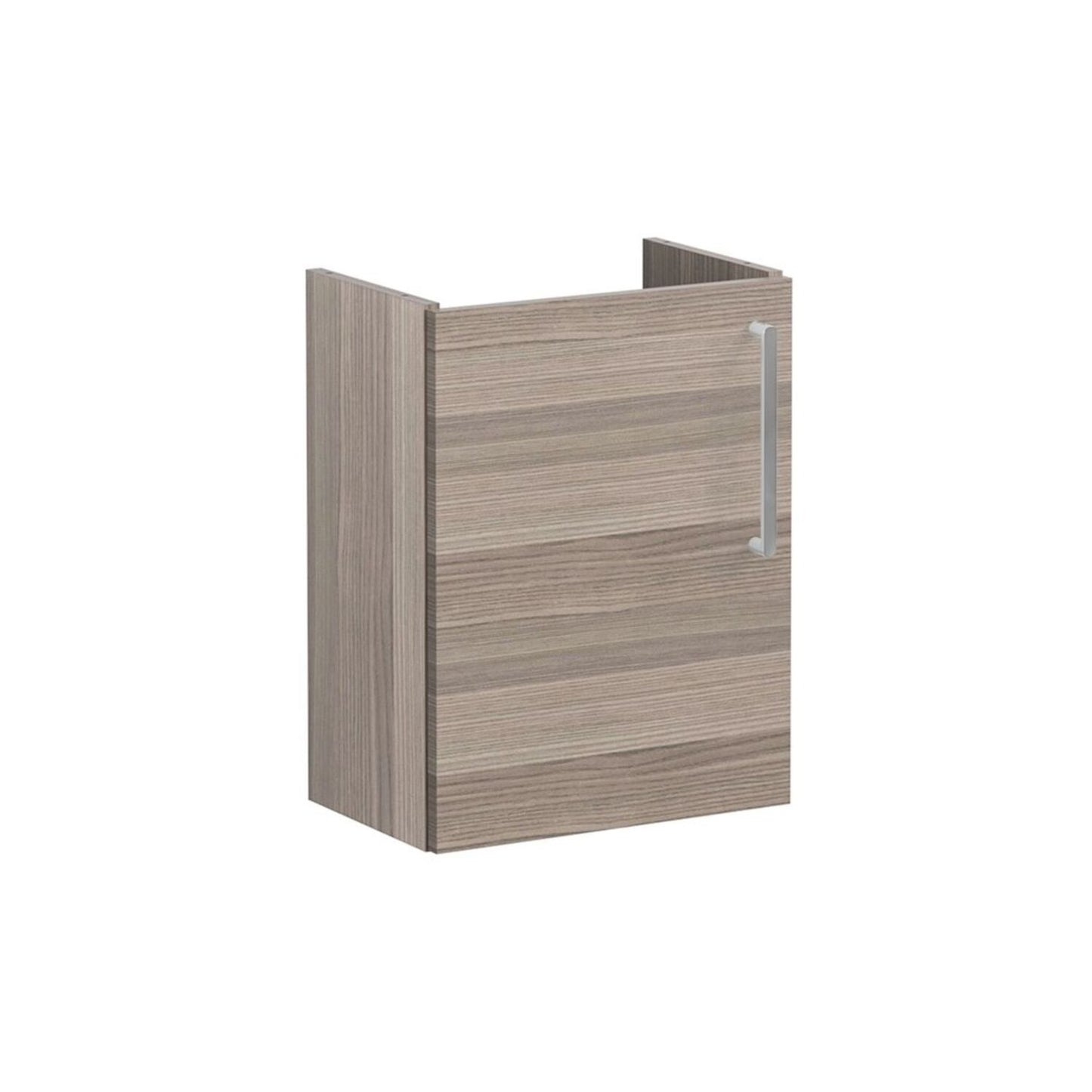 VitrA Root Flat 40cm 1 Door Wall Hung Slim Washbasin Unit (LH Hinge) - Cordoba