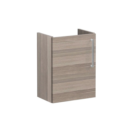 VitrA Root Flat 40cm 1 Door Wall Hung Slim Washbasin Unit (LH Hinge) - Cordoba