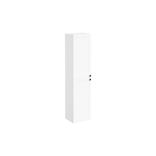 VitrA Root Classic 40cm 2 Door Tall Unit (LH Hinge) - Matt White