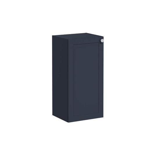 VitrA Root Classic 40cm 1 Door Lower/Base Unit (LH Hinge) - Matt Dark Blue