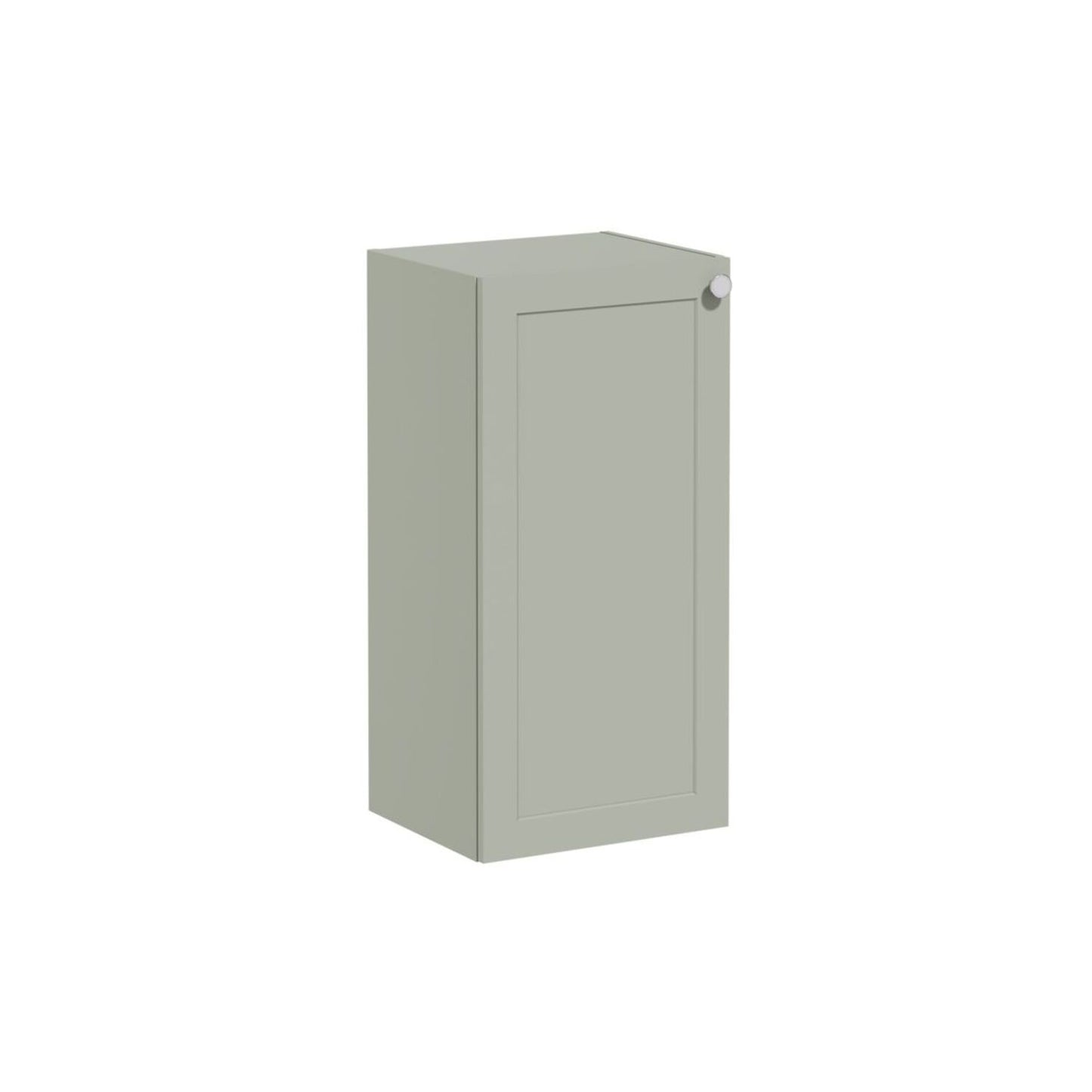 VitrA Root Classic 40cm 1 Door Lower/Base Unit (LH Hinge) - Matt Retro Green