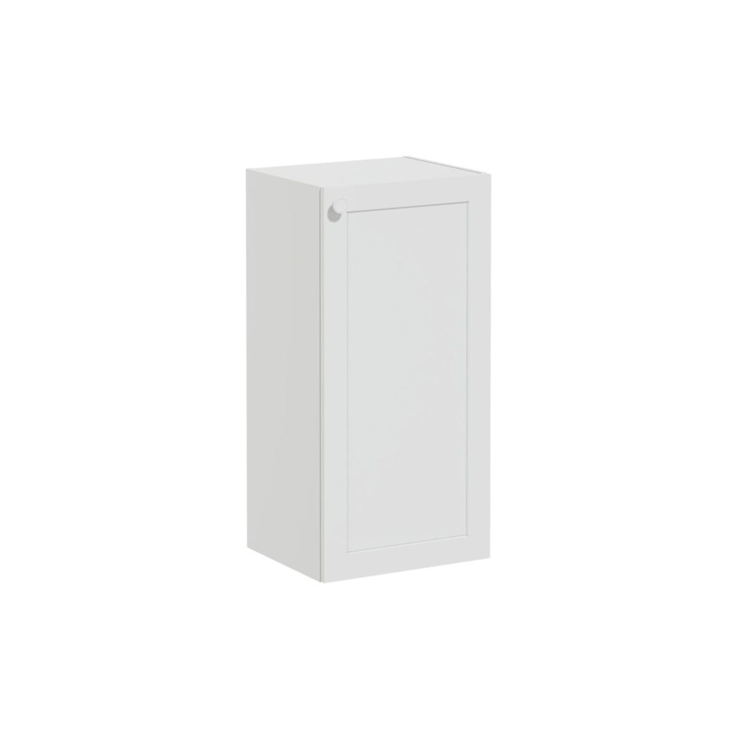VitrA Root Classic 40cm 1 Door Lower/Base Unit (RH Hinge) - Matt Light Grey