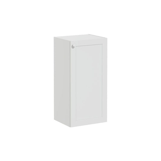 VitrA Root Classic 40cm 1 Door Lower/Base Unit (RH Hinge) - Matt Light Grey