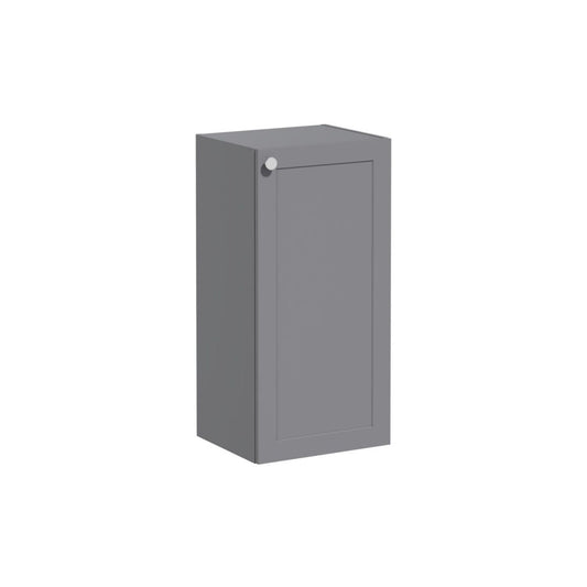 VitrA Root Classic 40cm 1 Door Lower/Base Unit (RH Hinge) - Matt Grey