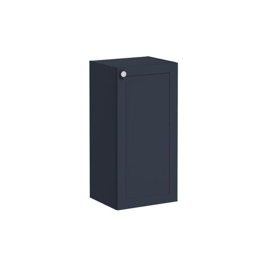 VitrA Root Classic 40cm 1 Door Lower/Base Unit (RH Hinge) - Matt Dark Blue