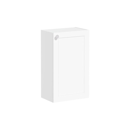 VitrA Root Classic 40cm 1 Door Slim Lower/Base Unit (RH Hinge) - Matt White