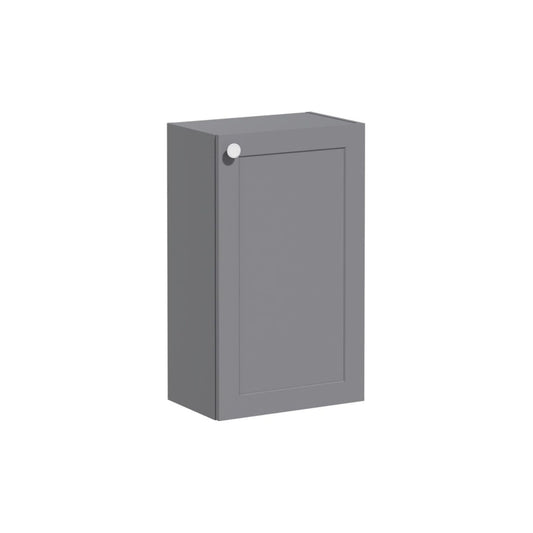 VitrA Root Classic 40cm 1 Door Slim Lower/Base Unit (RH Hinge) - Matt Grey