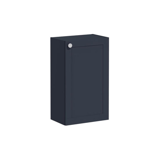 VitrA Root Classic 40cm 1 Door Slim Lower/Base Unit (RH Hinge) - Matt Dark Blue