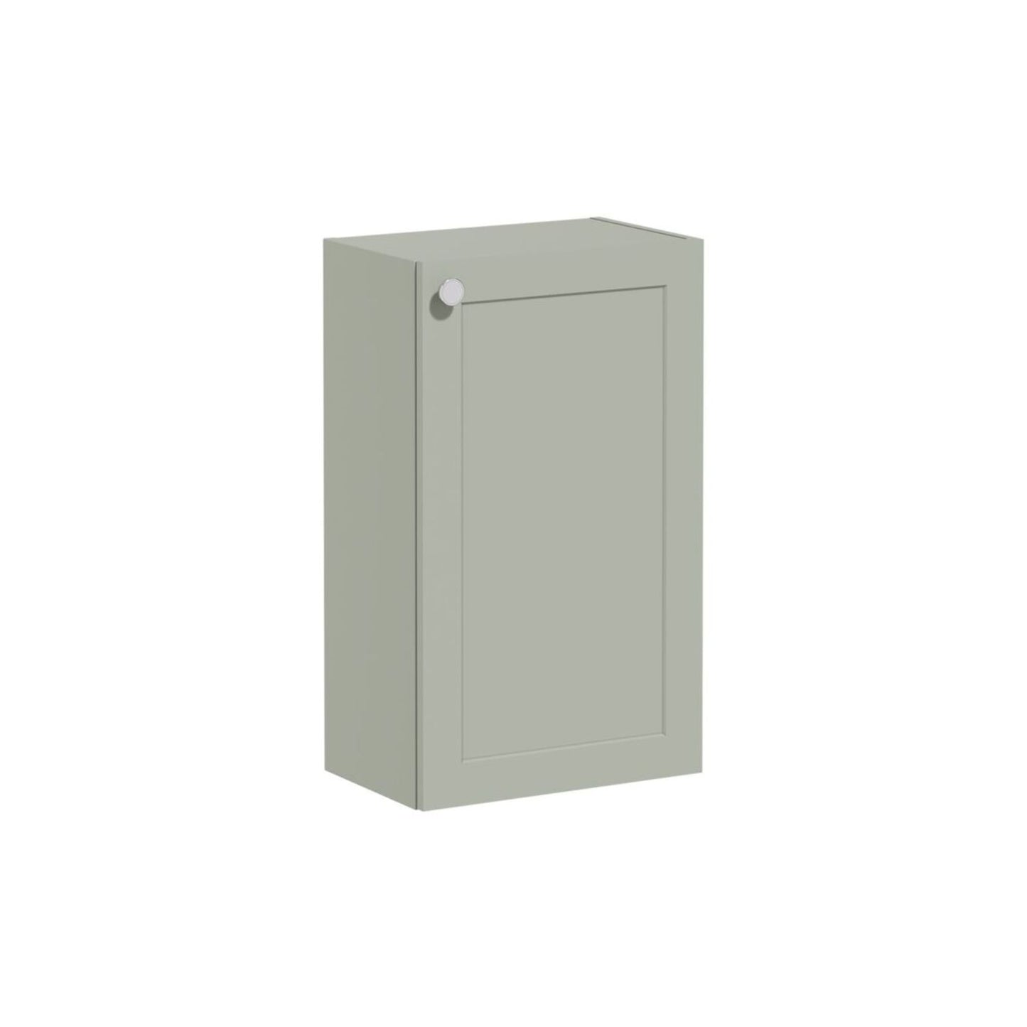 VitrA Root Classic 40cm 1 Door Slim Lower/Base Unit (RH Hinge) - Matt Retro Green