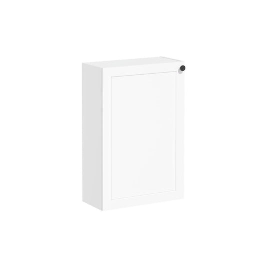VitrA Root Classic 55cm 1 Door Slim Lower/Base Unit (LH Hinge) - Matt White