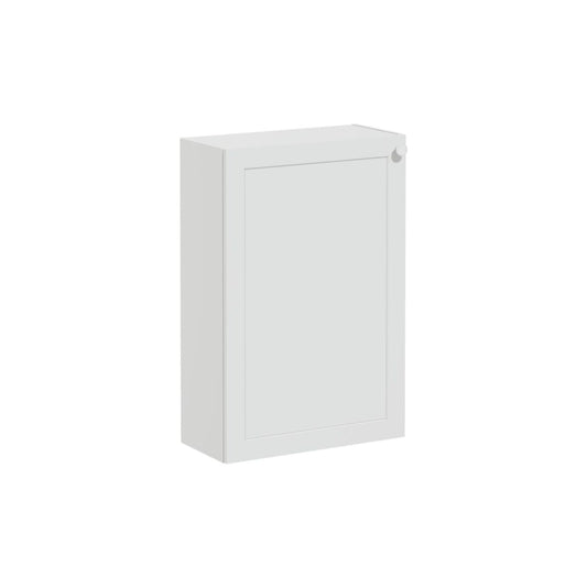 VitrA Root Classic 55cm 1 Door Slim Lower/Base Unit (LH Hinge) - Matt Light Grey