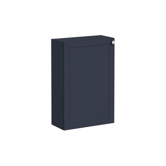 VitrA Root Classic 55cm 1 Door Slim Lower/Base Unit (LH Hinge) - Matt Dark Blue