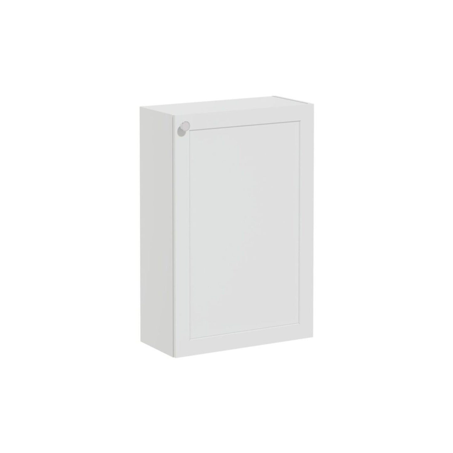 VitrA Root Classic 55cm 1 Door Slim Lower/Base Unit (RH Hinge) - Matt Light Grey