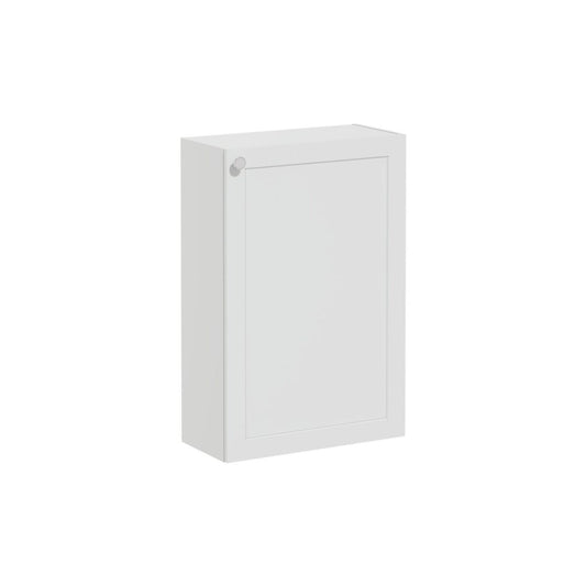 VitrA Root Classic 55cm 1 Door Slim Lower/Base Unit (RH Hinge) - Matt Light Grey