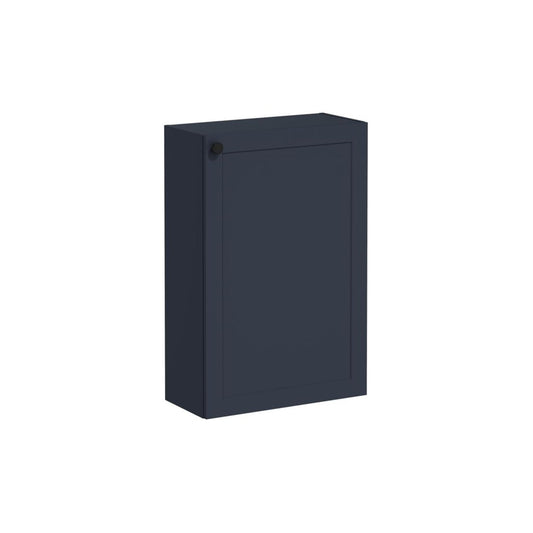 VitrA Root Classic 55cm 1 Door Slim Lower/Base Unit (RH Hinge) - Matt Dark Blue