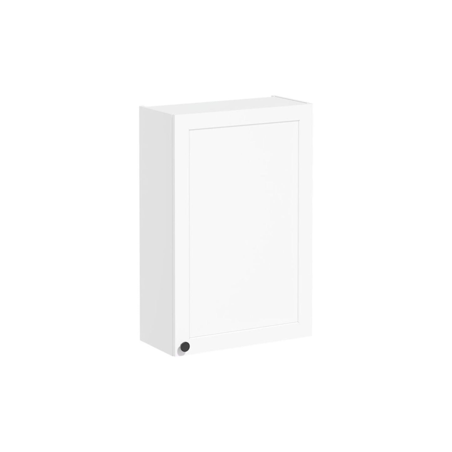 VitrA Root Classic 60cm 1 Door Upper/Wall Unit (RH Hinge) - Matt White