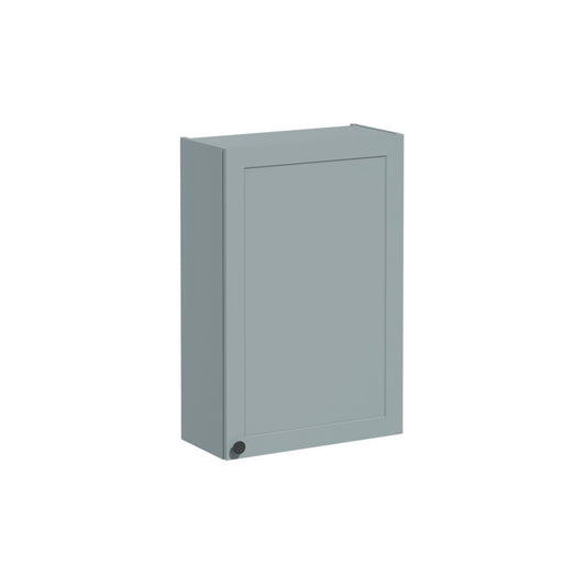 VitrA Root Classic 60cm 1 Door Upper/Wall Unit (RH Hinge) - Matt Fjord Green