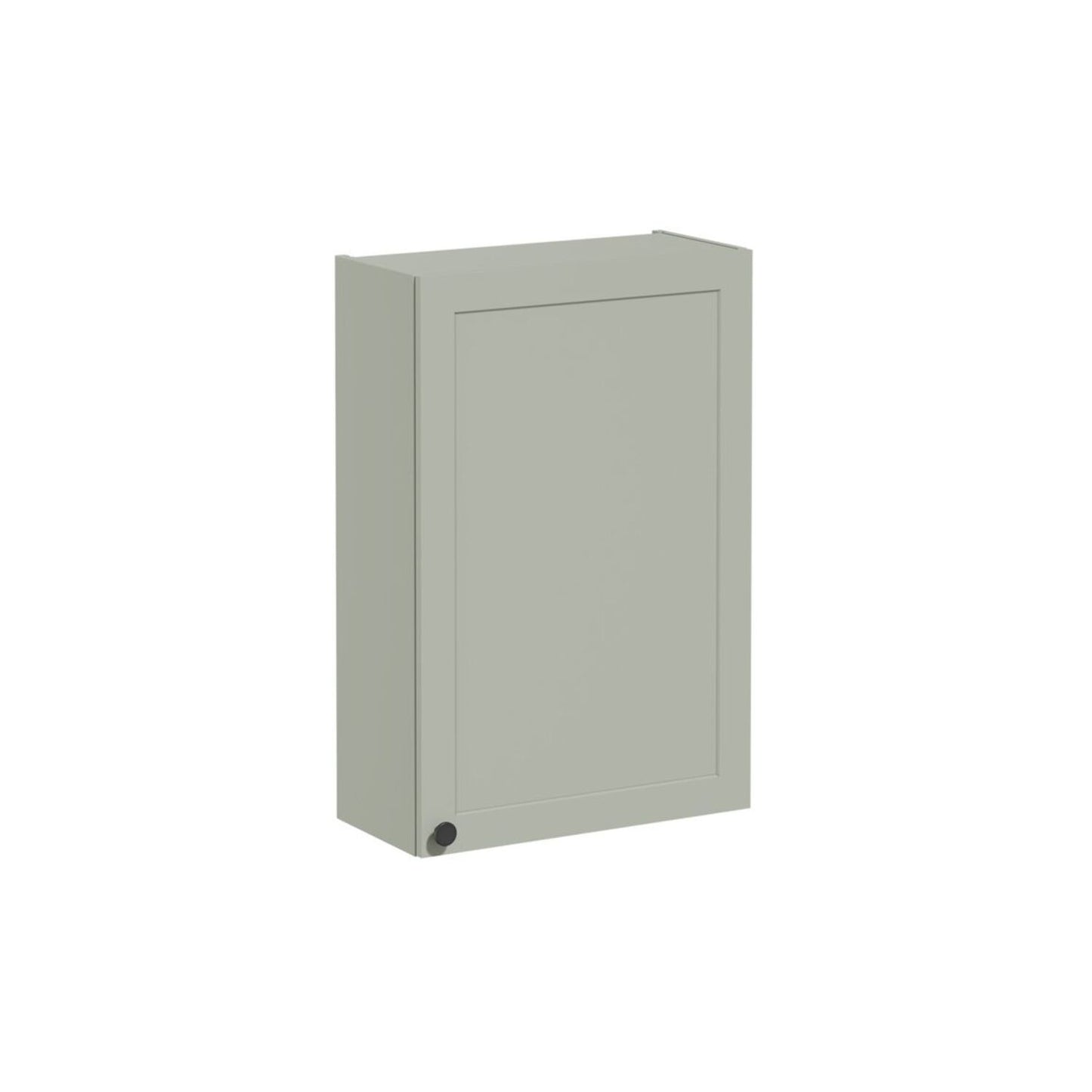 VitrA Root Classic 60cm 1 Door Upper/Wall Unit (RH Hinge) - Matt Retro Green