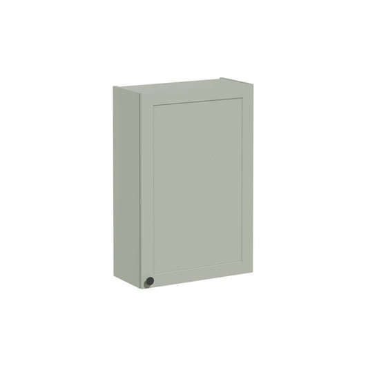 VitrA Root Classic 60cm 1 Door Upper/Wall Unit (RH Hinge) - Matt Retro Green