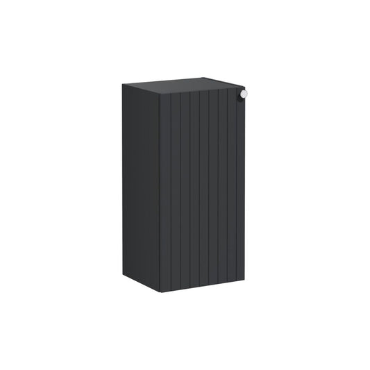 VitrA Root Groove 40cm 1 Door Lower/Base Unit (LH Hinge) - Matt Graphite