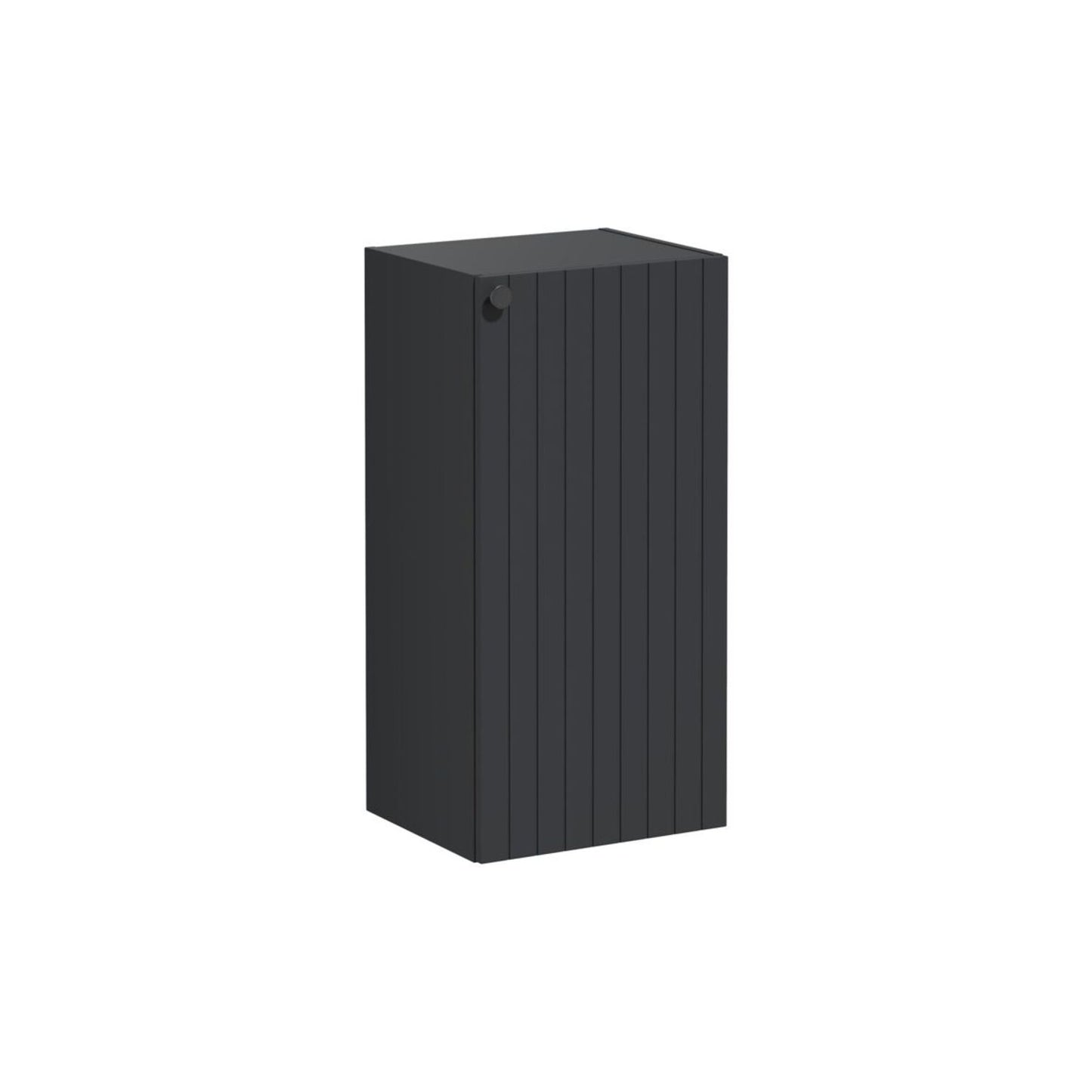 VitrA Root Groove 40cm 1 Door Lower/Base Unit (RH Hinge) - Matt Graphite