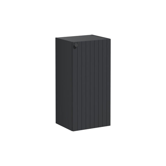 VitrA Root Groove 40cm 1 Door Lower/Base Unit (RH Hinge) - Matt Graphite