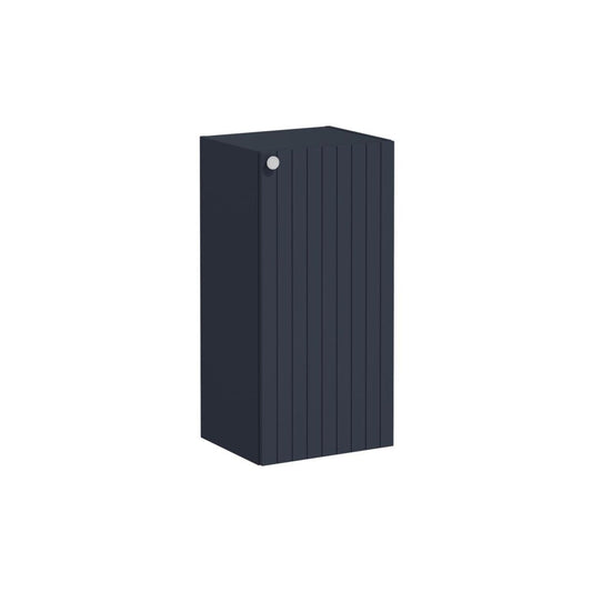 VitrA Root Groove 40cm 1 Door Lower/Base Unit (RH Hinge) - Matt Dark Blue