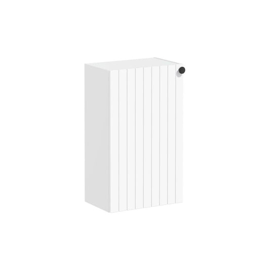 VitrA Root Groove 40cm 1 Door Slim Lower/Base Unit (LH Hinge) - Matt White