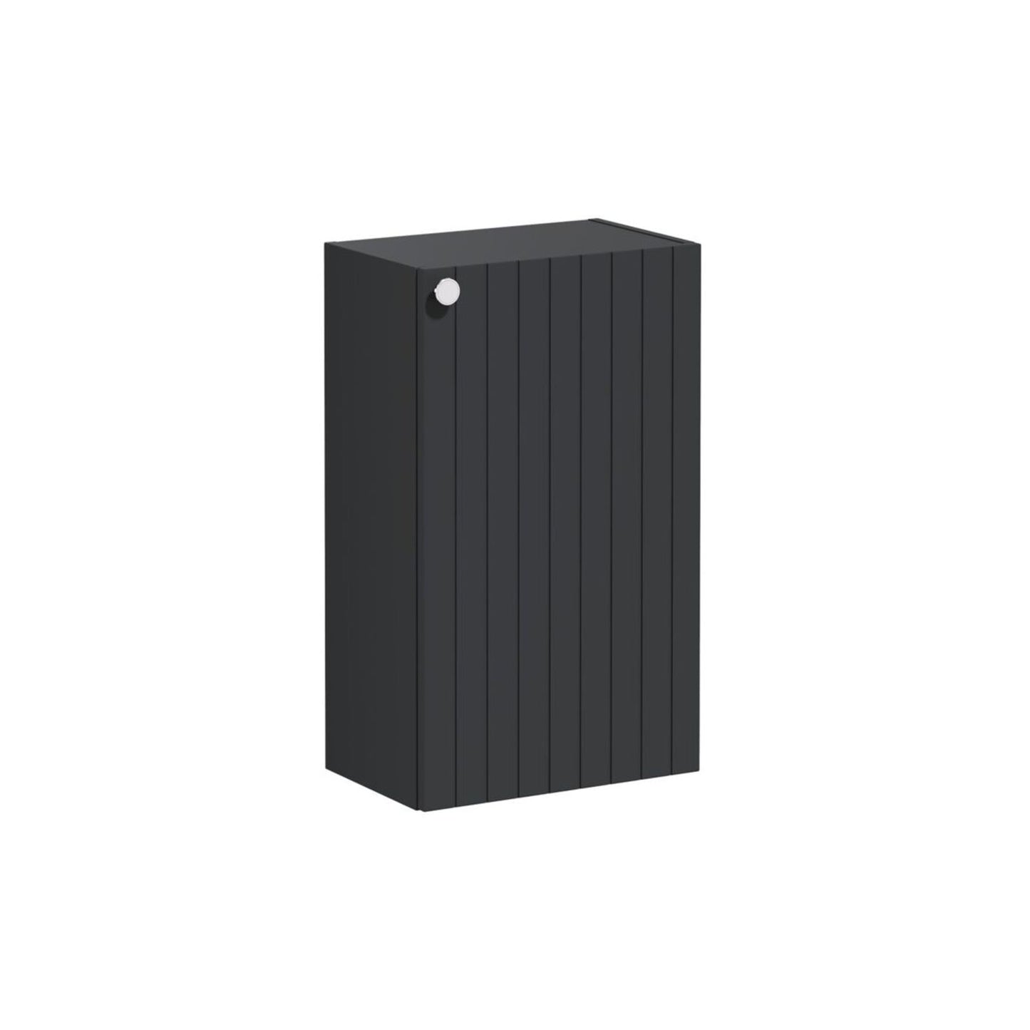 VitrA Root Groove 40cm 1 Door Slim Lower/Base Unit (RH Hinge) - Matt Graphite