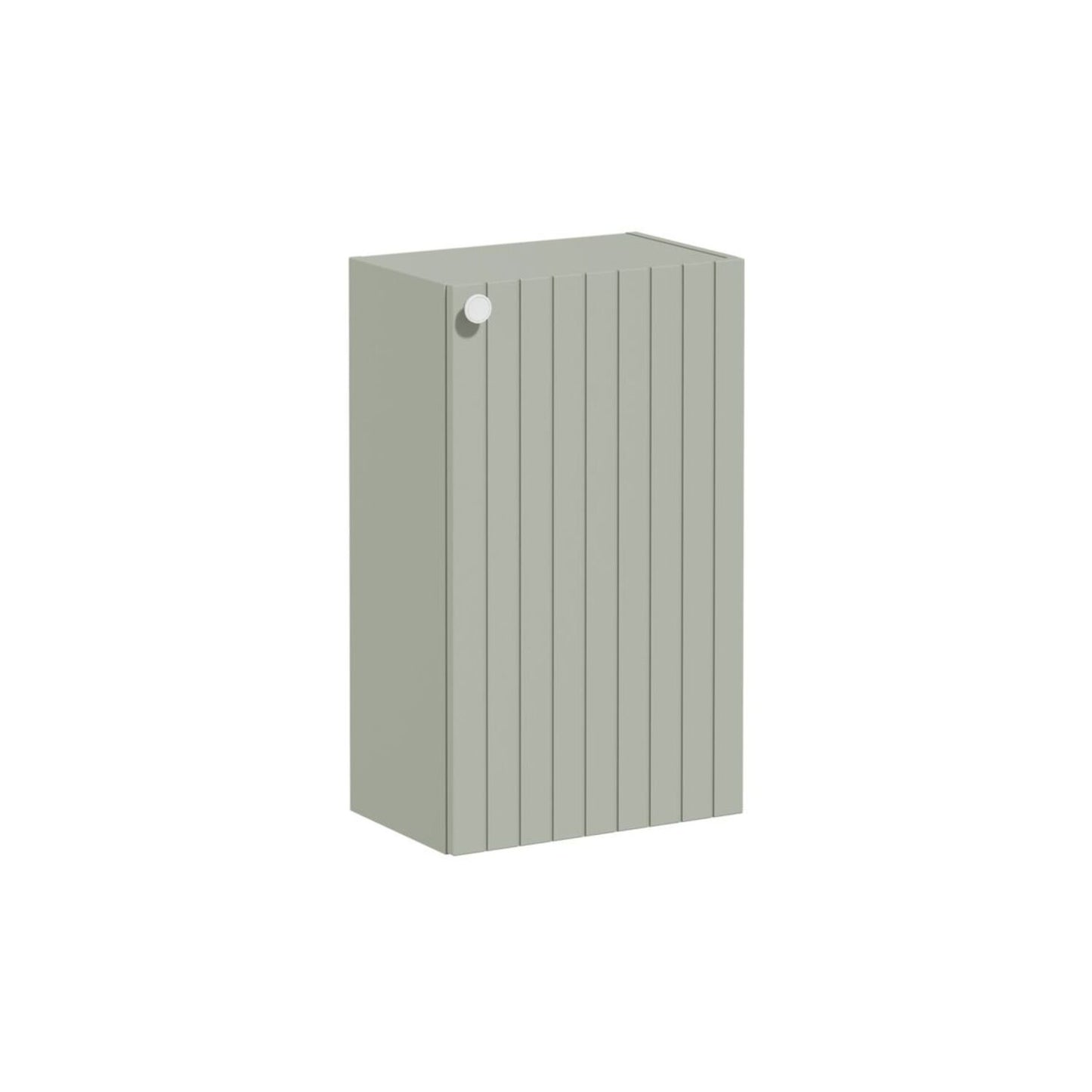 VitrA Root Groove 40cm 1 Door Slim Lower/Base Unit (RH Hinge) - Matt Retro Green