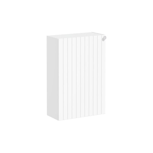 VitrA Root Groove 55cm 1 Door Slim Lower/Base Unit (LH Hinge) - Matt White