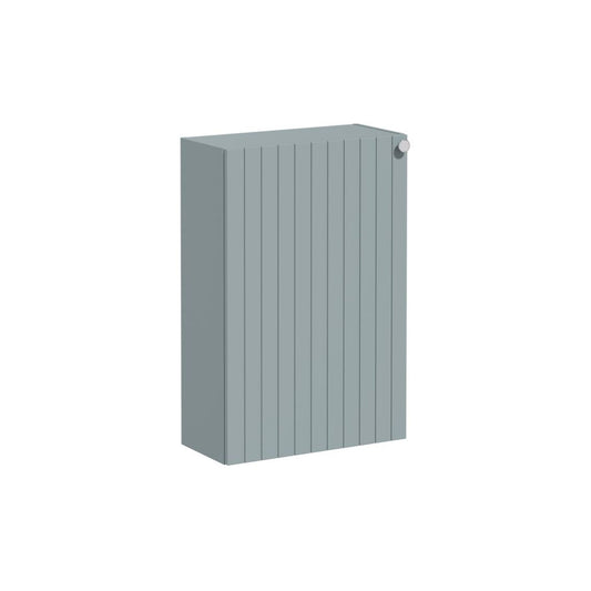 VitrA Root Groove 55cm 1 Door Slim Lower/Base Unit (LH Hinge) - Matt Fjord Green