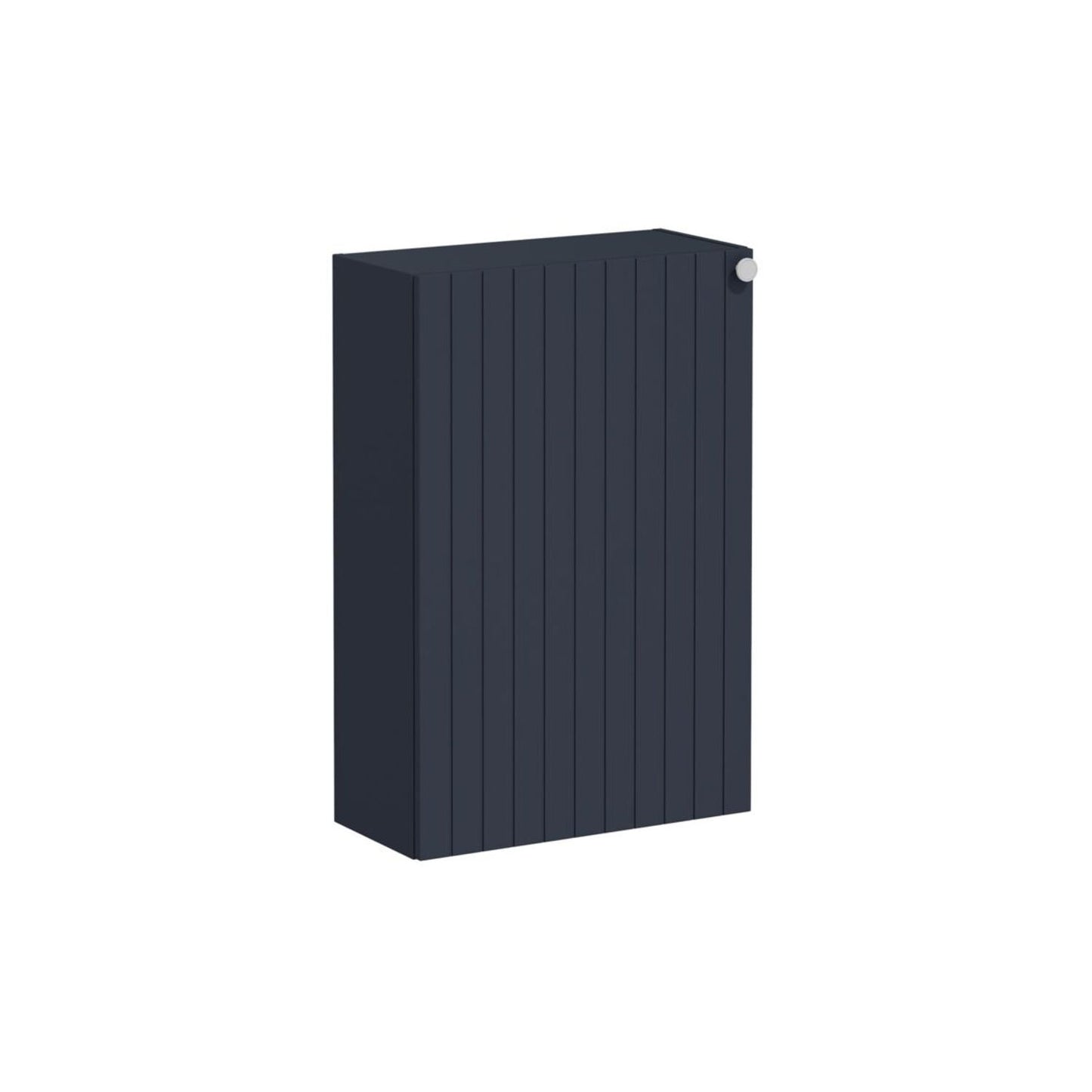 VitrA Root Groove 55cm 1 Door Slim Lower/Base Unit (LH Hinge) - Matt Dark Blue