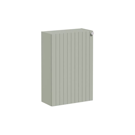 VitrA Root Groove 55cm 1 Door Slim Lower/Base Unit (LH Hinge) - Matt Retro Green
